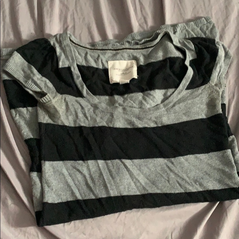 Striped mini dress